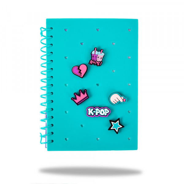 COOLPACK K-POP NOTES A5 SA SPIRALOM, 100 LISTOVA 