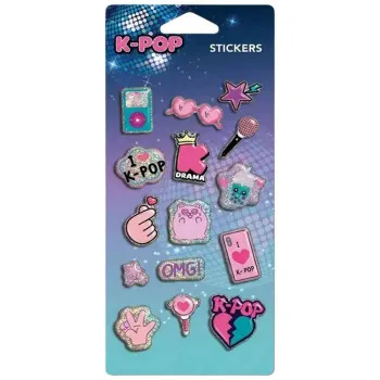 COOLPACK K-POP STIKERI RAINBOW