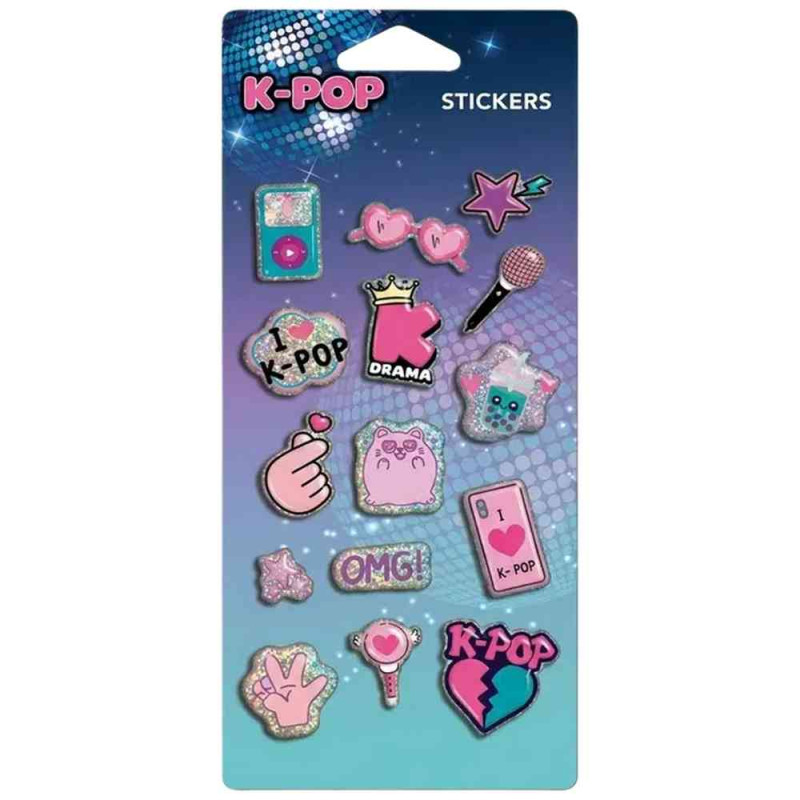 COOLPACK K-POP STIKERI RAINBOW 