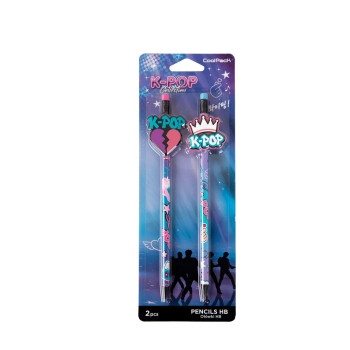 COOLPACK K-POP GRAFITNA OLOVKA 2 KOM BLISTER 