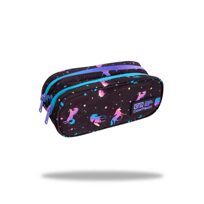 COOLPACK PRAZNA PERNICA 2 ZIP CLEVER DARK UNICORN