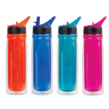 COOLPACK - BOCA ZA VODU STREAM 600ML MIX COLOURS DISPLAY 12 PCS 