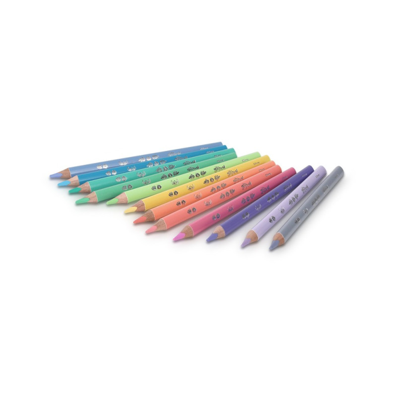 STITCH DRVENE BOJICE JUMBO 12 KOM 