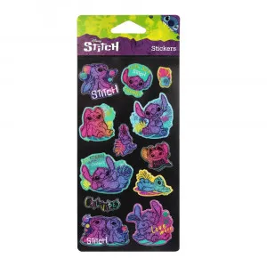 STITCH STIKERI BLACK