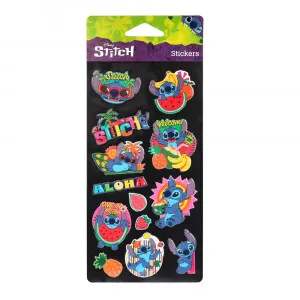 STITCH STIKERI BLACK