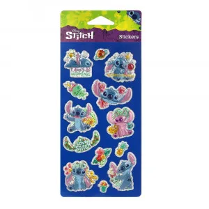 STITCH STIKERI BLUE