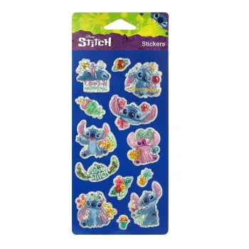 STITCH STIKERI BLUE