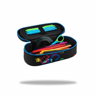 HELLO KITTY PERNICA PRAZNA 1 ZIP BLACK NEON 