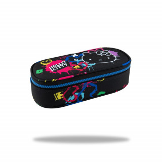 HELLO KITTY PERNICA PRAZNA 1 ZIP BLACK NEON 