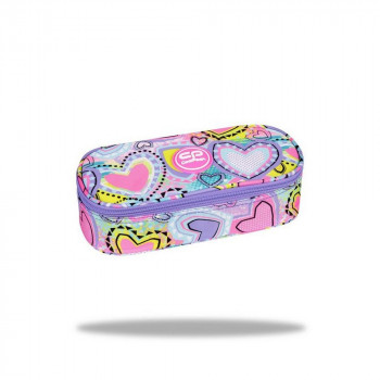 COOLPACK PERNICA PRAZNA 1 ZIP PASTEL HEART 