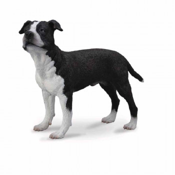 COLLECTA AMERICAN STAFFORDSHIRE TERRIER 9.5cm X 6.8 cm 