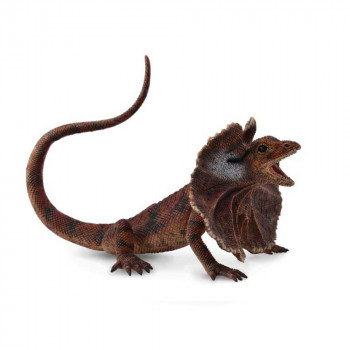 COLLECTA FRILL-NECKED LIZARD 16.1cm X 9.3cm 
