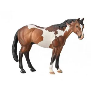 COLLECTA APPALOOSA STALLION BAY OVERO PAINT