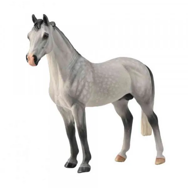 COLLECTA HANOVERIAN STALLION DAPPLED GREY 