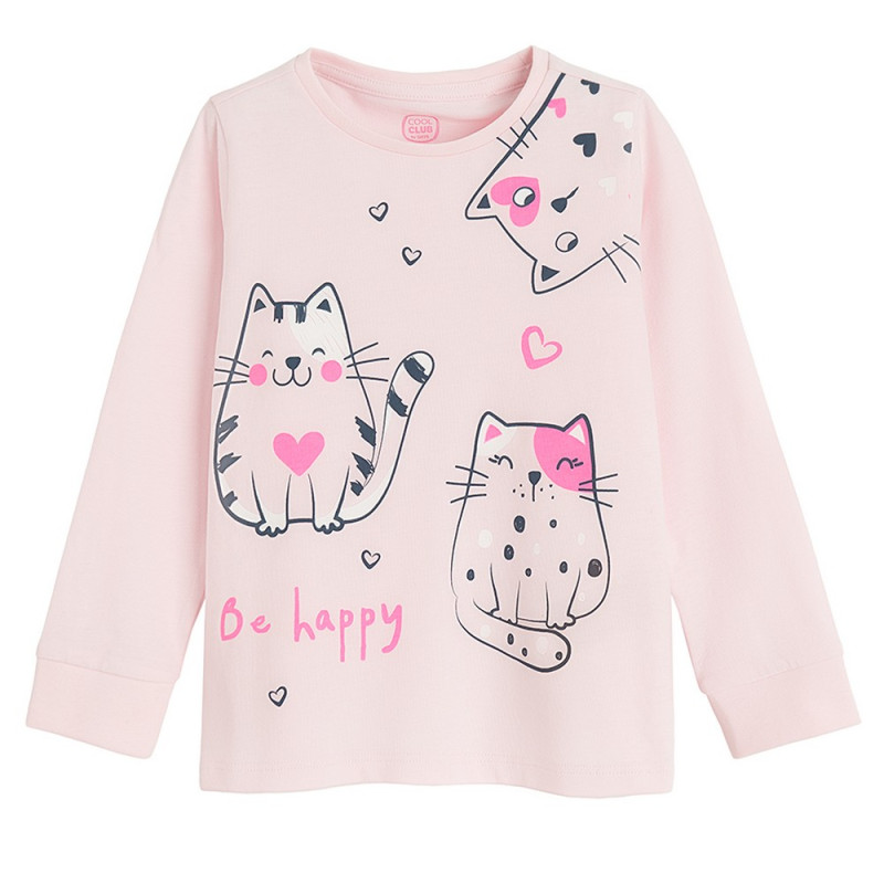 COOL CLUB PIDZAMA LIGHT PINK 