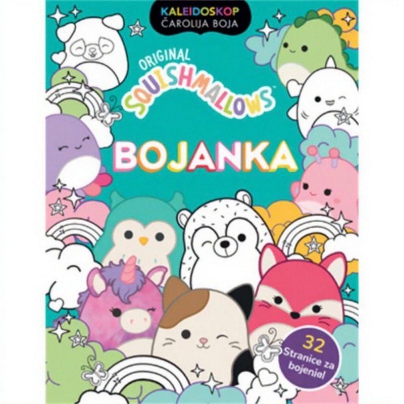 SQUISHMALLOWS ZABAVNA BOJANKA 