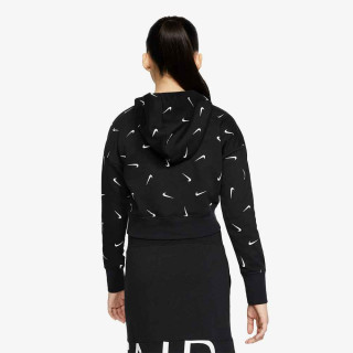 NIKE DUKS G NSW CROP HOODIE AOP 