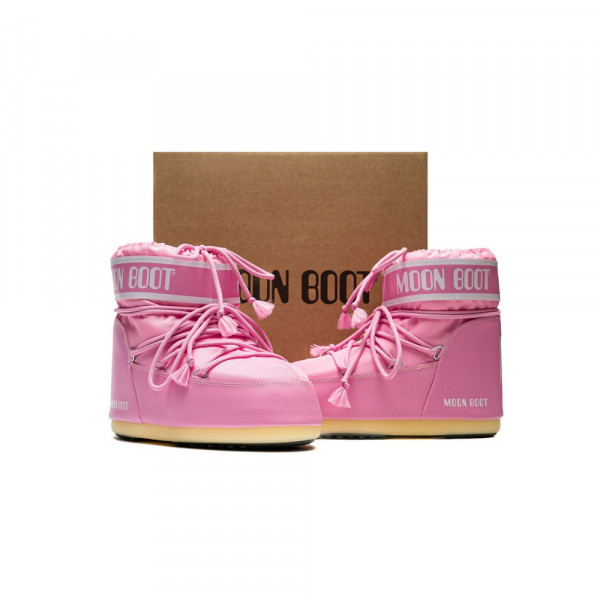 MOON BOOT ICON LOW NYLON PINK 
