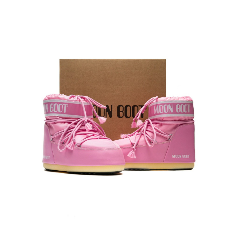 MOON BOOT ICON LOW NYLON PINK 