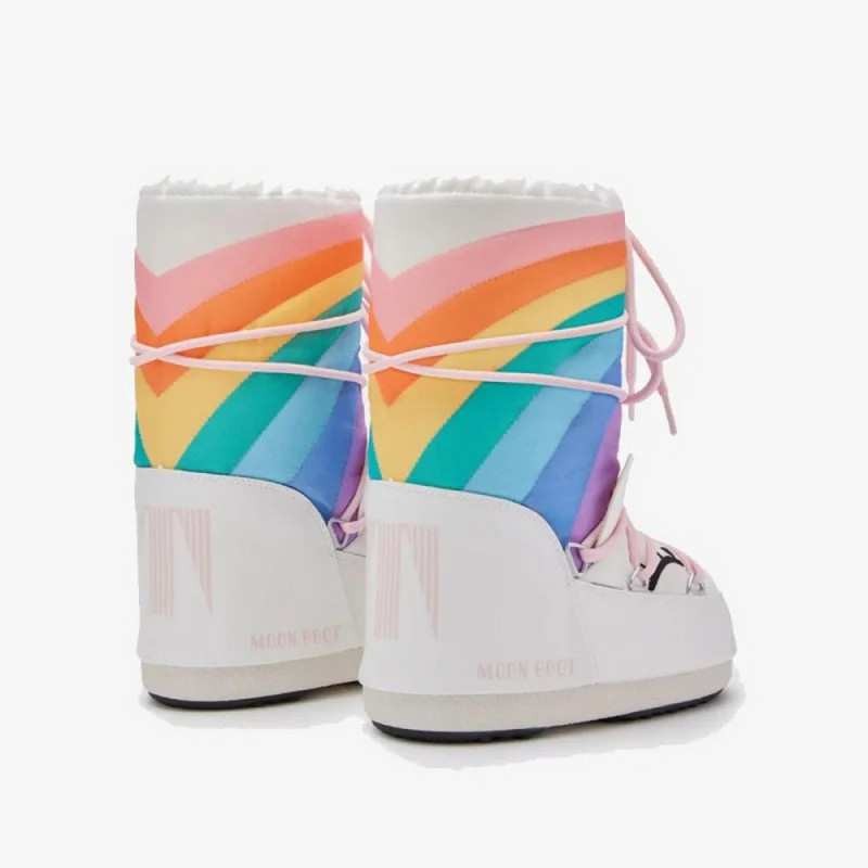 MOON BOOT ICON UNI WHITE/MULTICOLOR 