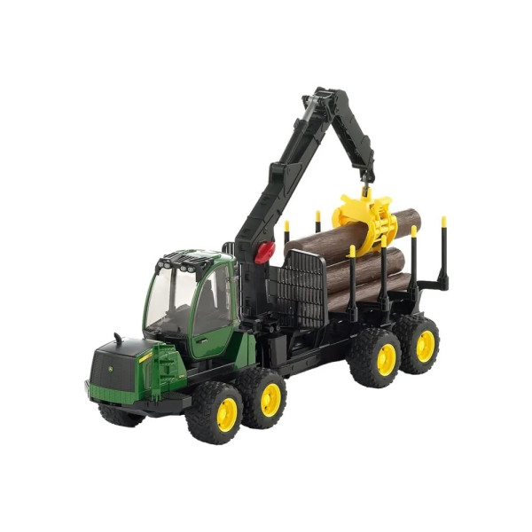 BRUDER VOZILO JOHN DEERE 1210E FORWARDER WITH GRAB AND 4 TRUNKS