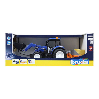 BRUDER VOZILO NEW HOLLAND T5.120 TRAKTOR S PREDNJIM UTOVARIVAČEM 