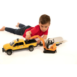 BRUDER TERENAC SA PRIKOLICOM I MINI BAGEROM 