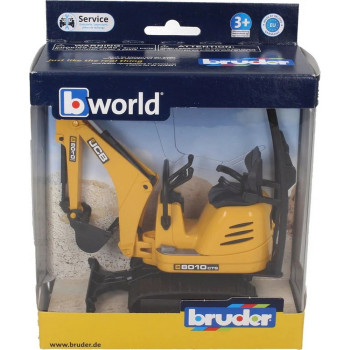 BRUDER BWORLD JCB MIKRO BAGER 8010 CTS 