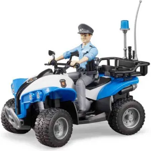 BRUDER POLICIJSKI KVAD SA POLICAJCEM I DODACIMA 