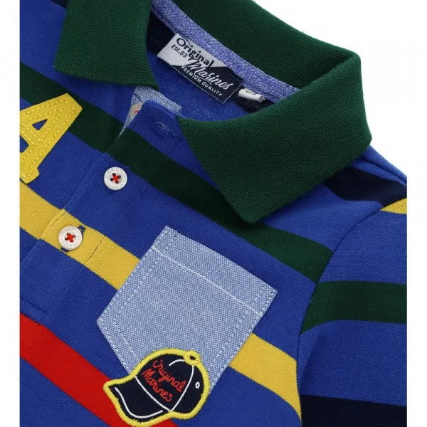 ORIGINAL MARINES MAJICA POLO DUG RUKAV BOLD ACADEMY 