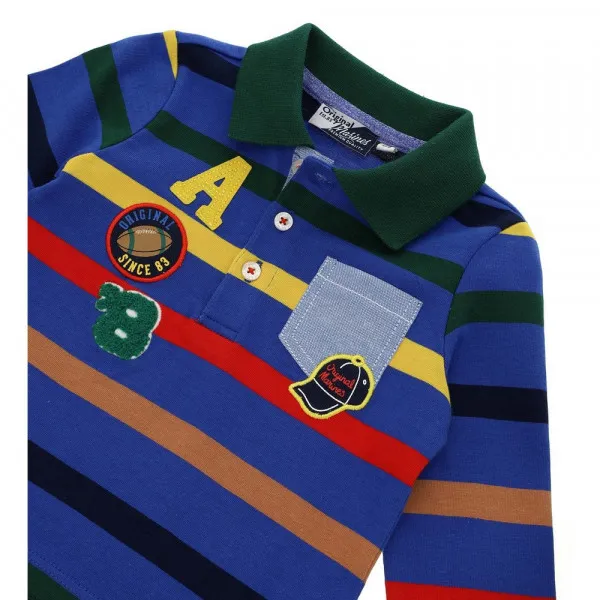 ORIGINAL MARINES MAJICA POLO DUG RUKAV BOLD ACADEMY 