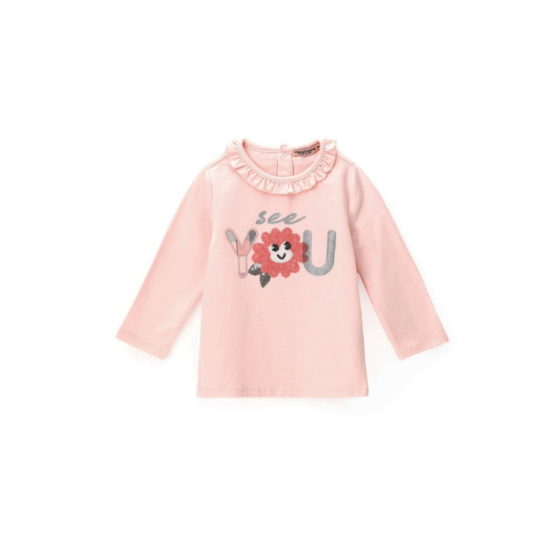 ORIGINAL MARINES MAJICA DUG RUKAV DRESSY PINK