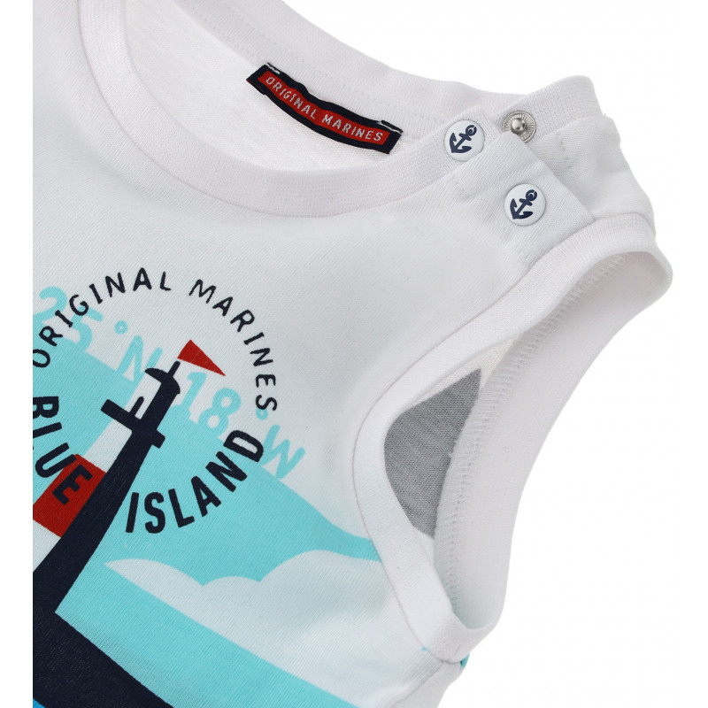 ORIGINAL MARINES MAJICA DUG RUKAV GRAPHIC MARINA