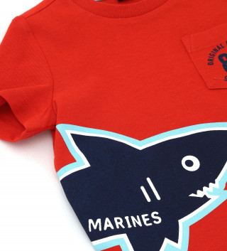 ORIGINAL MARINES MAJICA DUG RUKAV GRAPHIC MARINA