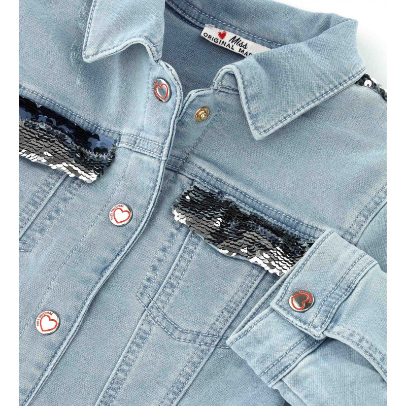 ORIGINAL MARINES TEKSAS JAKNA GIUBBINO DENIM