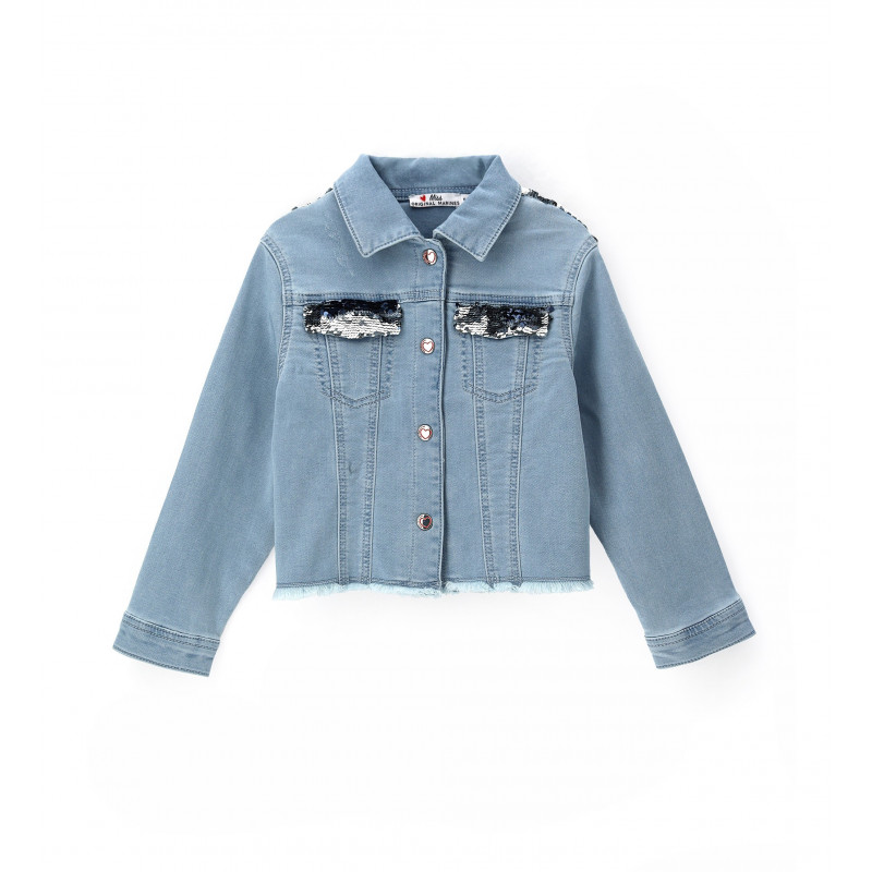 ORIGINAL MARINES TEKSAS JAKNA GIUBBINO DENIM