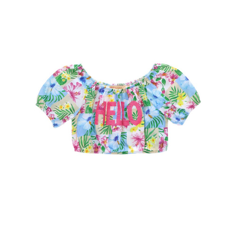ORIGINAL MARINES MAJICA KRATAK RUKAV TROPICAL PASTEL