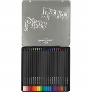 FABER CASTELL DRVENE BOJICE METALNA KUTIJA 1/24