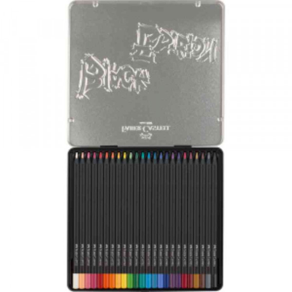 FABER CASTELL DRVENE BOJICE METALNA KUTIJA 1/24
