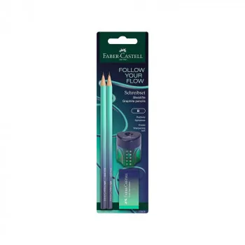FABER CASTELL SET POLYBLISTER BIZZING BLUE
