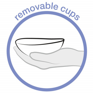 MEDELA COMFY BRA - GRUDNJAK ZA DOJENJE SA ULOSCIMA VELICINA M BELI