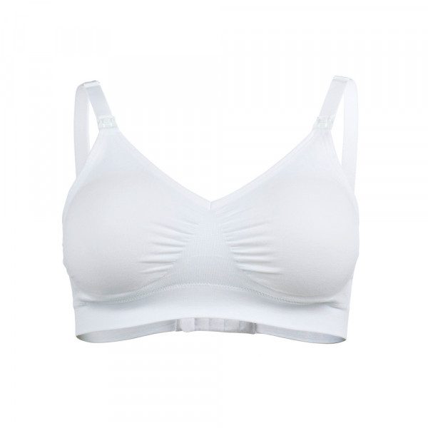 MEDELA COMFY BRA - GRUDNJAK ZA DOJENJE SA ULOSCIMA VELICINA M BELI