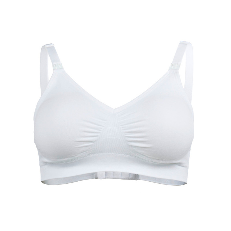 MEDELA COMFY BRA - GRUDNJAK ZA DOJENJE SA ULOSCIMA VELICINA M BELI