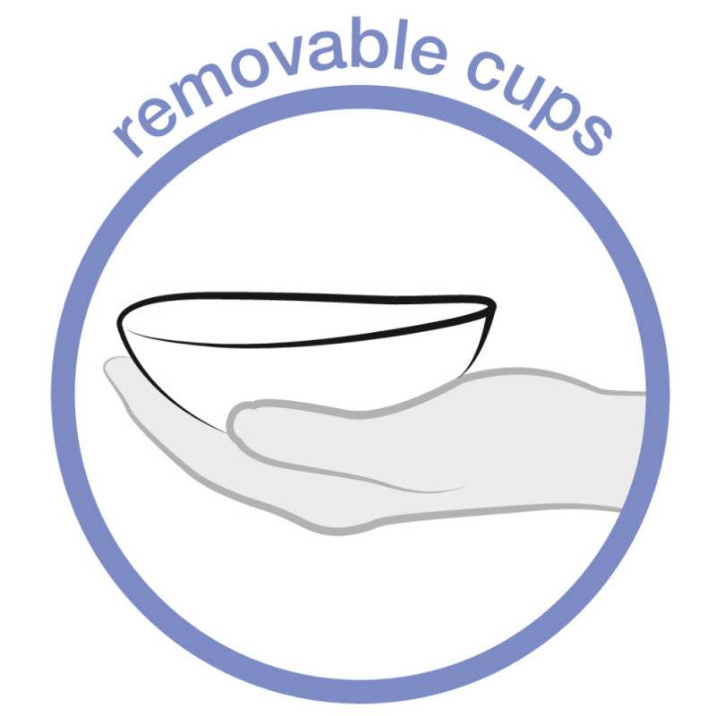 MEDELA COMFY BRA - GRUDNJAK ZA DOJENJE SA ULOSCIMA VELICINA M BELI