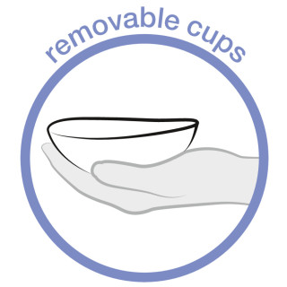 MEDELA COMFY BRA - GRUDNJAK ZA DOJENJE SA ULOŠCIMA VELICINA L BELI