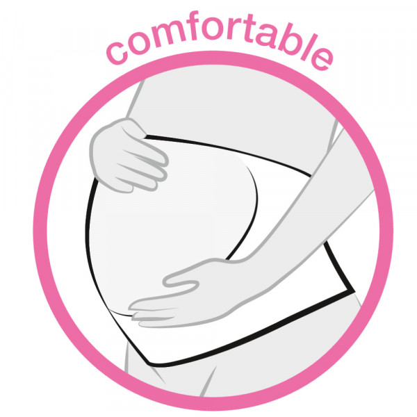 MEDELA SUPPORTIVE BELLY BAND - POJAS ZA STOMAK VELICINA M BELI