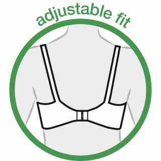 MEDELA MATERNITY AND NURSING BRA - GRUDNJAK ZA DOJENJE VELICINA L BELI