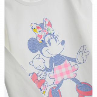 ORIGINAL MARINES MAJICA DUG RUKAV BRIGHT WHITE DISNEY