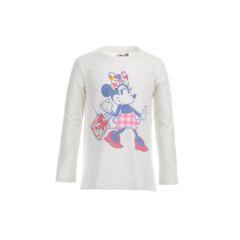 ORIGINAL MARINES MAJICA DUG RUKAV BRIGHT WHITE DISNEY