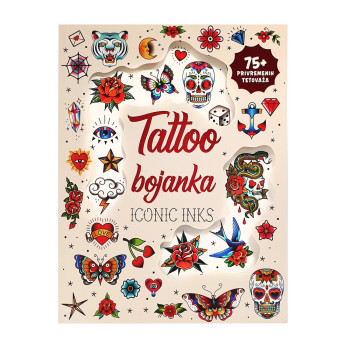 TATTOO BOJANKA -ICONIC INKS <br /><br />
(75 TETOVAŽA) 